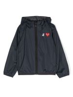 Comme Des Garçons Play Kids veste à patch logo - Bleu