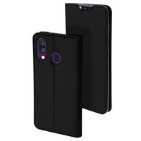 Dux Ducis Skin Pro Samsung Galaxy A40 Flip Case - Zwart