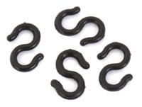 Radon Connecting Hooks for Shift-/Brake Cables black (4 Pieces)