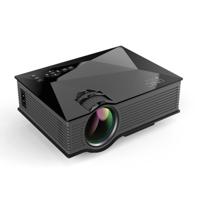 UC68 80ANSI 800 x 400 thuisbioscoop Multimedia HD 1080P LED Projector ondersteuning voor USB/SD/HDMI/VGA/IR
