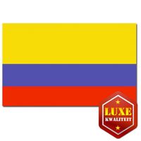 Colombiaanse vlag luxe kwaliteit   -
