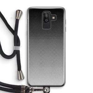 Musketon Halftone: Samsung Galaxy J8 (2018) Transparant Hoesje met koord