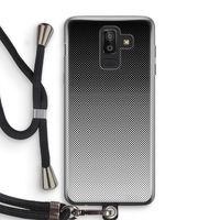 Musketon Halftone: Samsung Galaxy J8 (2018) Transparant Hoesje met koord