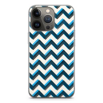 Onderbroken lijn: iPhone 13 Pro Transparant Hoesje