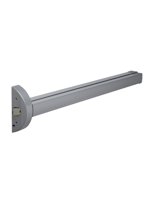 Lips FLBR101E Paniekopener Freedom Line Model R | met duwbalk | 1 sluitpunt met nachtschootblokkering | 860mm kleur rood/zilvergrijs - 7225487