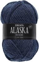 Drops Alaska Uni Colour 037 Grijsblauw