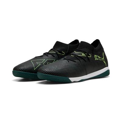 PUMA Future 8 Match Zaalvoetbalschoenen (IN) Zwart Donkergroen Lichtgroen