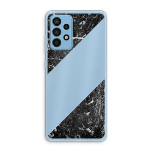 Zwart marmer: Samsung Galaxy A52 Transparant Hoesje