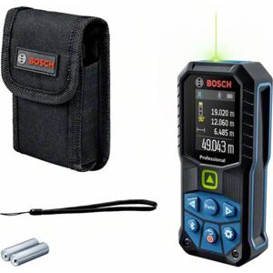 Bosch Professional GLM 50-27 CG Laserafstandsmeter Bluetooth, Documentatie-app, Statiefadapter 6.3 mm (1/4 inch) Meetbereik (max.) 50 m