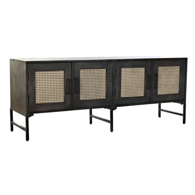 Dressoir DKD Home Decor Bruin Rotan Mangohout (155 x 40 x 61,5 cm)