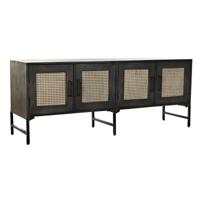 Dressoir DKD Home Decor Bruin Rotan Mangohout (155 x 40 x 61,5 cm)