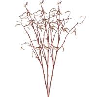 Kunsttak - 3x - berkenkatjes - 66 cm - betula pendula - decoratie takken