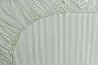 Pip Studio Hoeslaken Duo Stripe Green