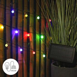 J-Pro Cristal 100 Color Lichtsnoer Buiten - 100 LEDs Zonne-Energie - 15 Meter