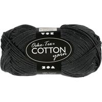 Creativ Company Katoengaren, antraciet, 50gr, 170m