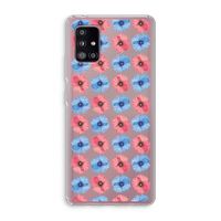 Klaproosjes: Samsung Galaxy A51 5G Transparant Hoesje