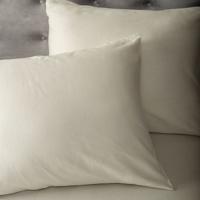 2 PACK: Satijnen Kussenslopen Creme Default Dekbed Discounter - Dekbed-Discounter.nl