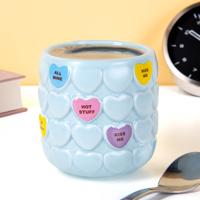 Snoephart beker - Blauw