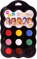 Grim&apos;tout schminkpalet Carnaval, 9 kleuren