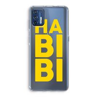 Habibi Majorelle : Motorola Moto G9 Plus Transparant Hoesje