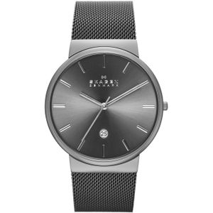 Horlogeband Skagen SKW6108 / 247XXX Mesh/Milanees Grijs 22mm