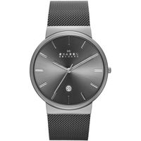 Horlogeband Skagen SKW6108 / 247XXX Mesh/Milanees Grijs 22mm