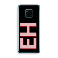 Monogram: Huawei Mate 20 Pro Transparant Hoesje