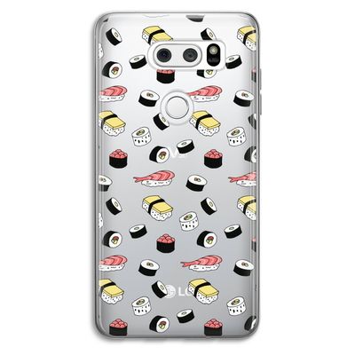 Sushi time: LG V30 Transparant Hoesje