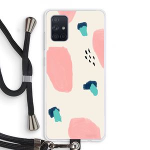Monday Surprise: Samsung Galaxy A71 Transparant Hoesje met koord