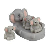 Badspeelset Olifant - 4 delig - bad speeltjes Olifanten - Speelgoed voor kinderen