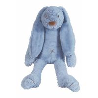 Happy Horse donkerblauw pluche konijn knuffel Richie 28 cm   - - thumbnail
