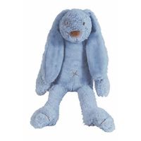 Happy Horse donkerblauw pluche konijn knuffel Richie 28 cm