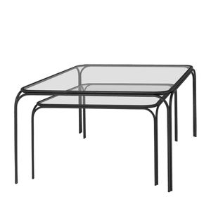 Salontafel Amaro zwart s/2 75cm