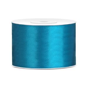 Satijn sierlint/cadeaulint - turquoise - 5 cm x 25 meter - Inpakken - Versieren - Decoratie