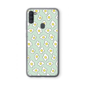 Spiegeleitjes: Samsung Galaxy A11 Transparant Hoesje