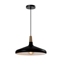 QUVIO Hanglamp rond zwart - QUV5132L-BLACK