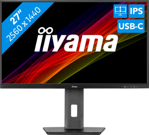 iiyama ProLite XUB2797QSN-B1 computer monitor 68,6 cm (27") 2560 x 1440 Pixels LED Zwart