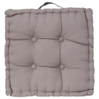 Atmosphera Vloerkussen Square - grijs - katoen - 38,5 x 38,5 x 8 cm - vierkant - Extra dik Atmosphera Vloerkussen Square - grijs - katoen - 38,5 x 38,5 x 8 cm - vierkant - Extra dik