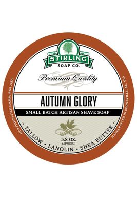 Stirling Soap Co. scheercrème Autumn Glory 165ml
