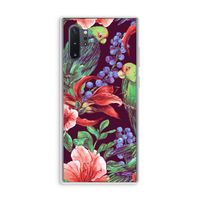 Papegaaien: Samsung Galaxy Note 10 Plus Transparant Hoesje Papegaaien: Samsung Galaxy Note 10 Plus Transparant Hoesje