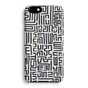 Moroccan Print: iPhone 8 Volledig Geprint Hoesje