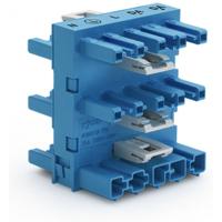 WAGO 770-1947 Connector WINSTA MIDI Stekker, recht Totaal aantal polen: 5 25 A Blauw 20 stuk(s)