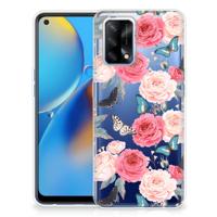 OPPO A74 4G | TPU Case | Butterfly Roses