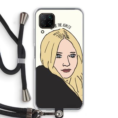 Ashley: Huawei P40 Lite Transparant Hoesje met koord