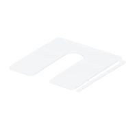 Milli-Max vulplaat 50x50x1mm wit (360st)