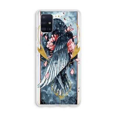Golden Raven: Galaxy A51 4G Transparant Hoesje