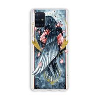 Golden Raven: Galaxy A51 4G Transparant Hoesje