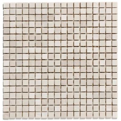 The Mosaic Factory Natural Stone Mozaiek Tegel Vierkant - Botticino Anticato Marmer Natural 305x305 mm