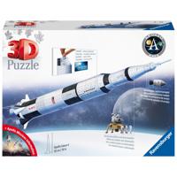 Ravensburger 3D Puzzel Apollo Saturn V Raket 440 Stukjes - thumbnail