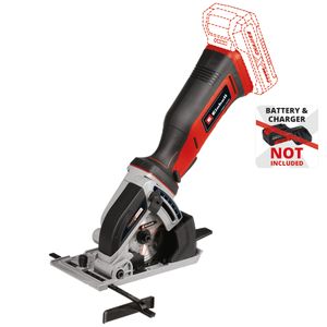 Einhell TE-CS 18/89 Li Solo - Accu Mini Handcirkelzaag | 18V | 89 mm | Zonder accu en lader - 4331100